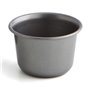 Moule à flan Quid Sweet Grey Noir Métal Ø 7,5 cm (48 Unités)
