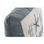 Coussin Home ESPRIT Bleu Beige Argenté méditerranéen 45 x 15 x 45 cm