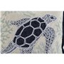 Coussin Home ESPRIT Tortue méditerranéen 45 x 15 x 45 cm