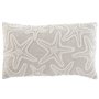 Coussin Home ESPRIT Blanc Beige méditerranéen Étoile de mer 60 x 10 x 35 cm