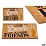 Paillasson GiftDecor Beer Imprimé PVC Fibres de coco 60 x 2 x 40 cm (10 Unités)