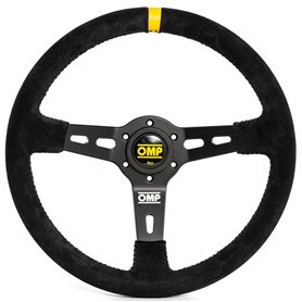 Volant Racing OMP OMPOD/2055/N Ø 35 cm Noir Noir/Jaune