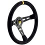 Volant Racing OMP OMPOD/2055/N Ø 35 cm Noir Noir/Jaune