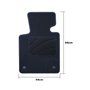 Set de tapis de voitures OCC Motorsport OCCBW0022 Bmw E85 Z4 5 Pièces