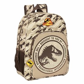 Cartable Jurassic World Dominion Marron 33 x 42 x 14 cm
