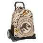 Cartable à roulettes Jurassic World Dominion Marron (33 x 42 x 14 cm)