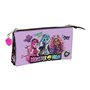 Trousse Fourre-Tout Double Monster High Creep Noir 22 x 12 x 3 cm