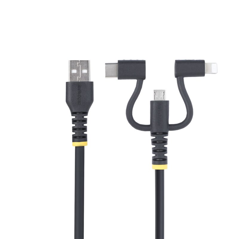 Image secondaire de Câble USB Startech RLTCUB1MBK Noir 1 m