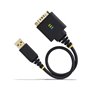 Câble USB Startech 1P1FFC-USB-SERIAL Noir 30 cm