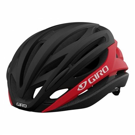 Casque de Cyclisme pour Adultes Giro  Syntax Noir/Rouge 12