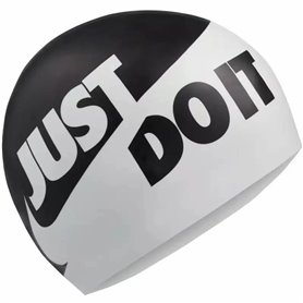 Bonnet de bain Nike Jdi Slogan Noir