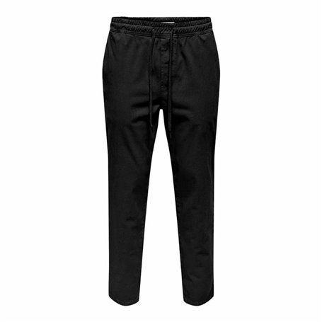 Pantalon de Survêtement pour Adultes Only & Sons Onslinus Taper 0183 Noir Homme