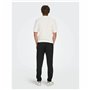 Pantalon de Survêtement pour Adultes Only & Sons Onslinus Crop Tap 0192 Noir Homme