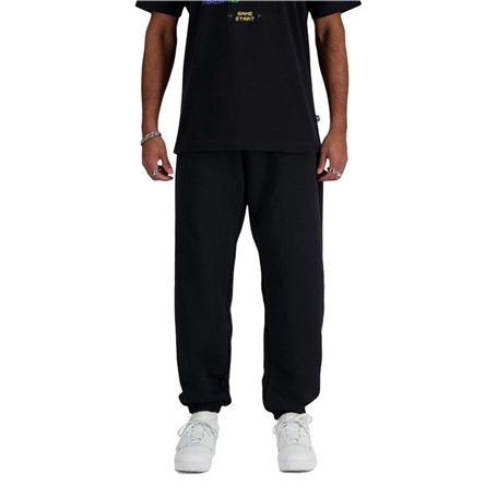 Pantalon de Survêtement pour Adultes New Balance Sport Essentials Fleece Noir Homme