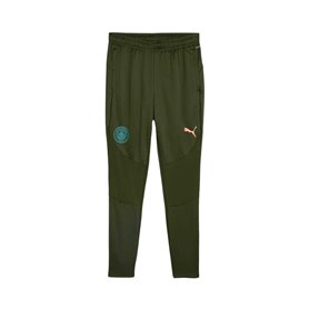 Pantalon de Survêtement pour Adultes Puma Manchester City Training Vert Olive Unisexe