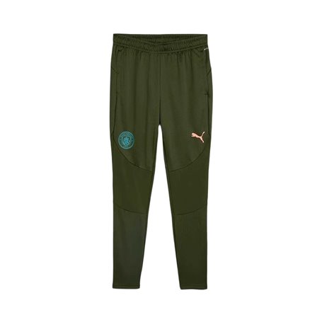 Pantalon de Survêtement pour Adultes Puma Manchester City Training Vert Olive Unisexe
