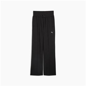 Pantalon de sport long Puma Cloudspun Hw Wide Noir Femme