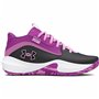 Chaussures de Basket-Ball pour Adultes Under Armour Gs Lockdown Violet