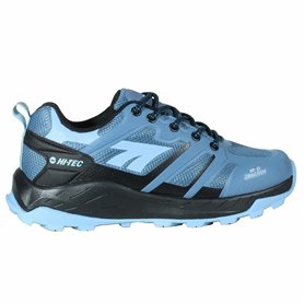 Chaussures de sport pour femme Hi-Tec Toubkal Low Waterproof Bleu clair