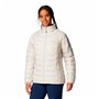 Veste de Sport pour Femme Columbia Powder Lite II Full Zip Blanc
