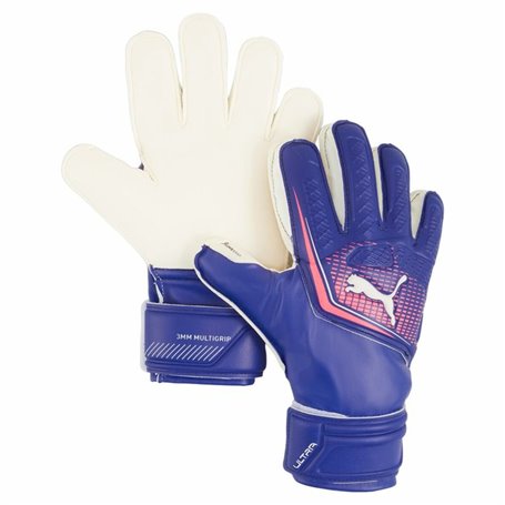 Gants de Gardien de But pour Enfants Puma Ultra Match Protect Rc Bleu Multicouleur