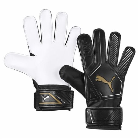 Gants de Gardien de But pour Enfants Puma King 4 Noir