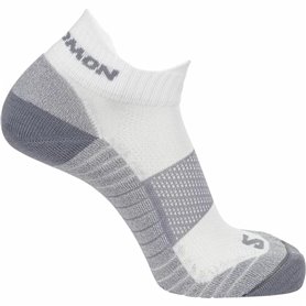 Chaussettes de Sport Salomon Aero Ankle Blanc