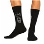 Chaussettes de Sport Jimmy Lion Basquiat Sugar Ray Robins Black Noir