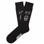 Chaussettes de Sport Jimmy Lion Basquiat Sugar Ray Robins Black Noir