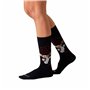 Chaussettes de Sport Jimmy Lion Gremlins Warning Noir