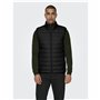 Gilet de Sport pour Homme Only & Sons brody Quilt Noir