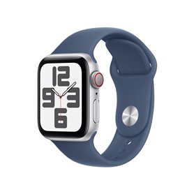 Montre intelligente Apple Watch SE 1,57" Bleu Argenté 40 mm