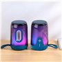 Haut-parleurs bluetooth portables Cool Bleu