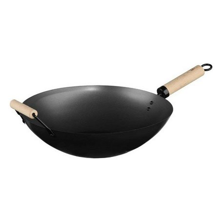 Wok Secret de Gourmet Noir Acier inoxydable Ø 35 cm