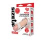 Manchon de pénis Size Up Blanc Ø 3,5 cm 16 cm