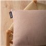 Housse de coussin Belum Waffle Rose 50 x 50 cm