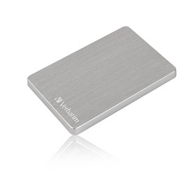 Verbatim Disque dur portable mince Store ’n’ Go ALU 1 To argenté