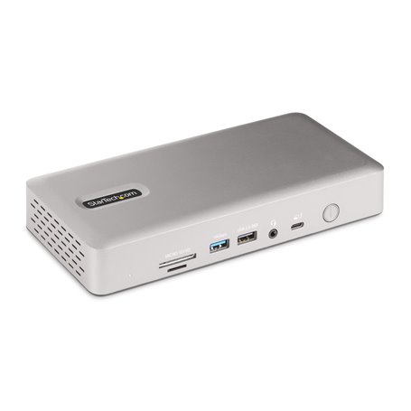 StarTech.com Station d'Accueil Thunderbolt 4 pour Écrans Multiples, Docking Station/Dock pour Quadruples/Triples/Doubles Écrans 