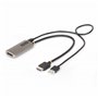 StarTech.com Câble Adaptateur HDMI vers DisplayPort de 30cm, 8K 60Hz, Convertisseur Vidéo Actif HDMI 2.1 vers DP 1.4, Câble HDMI
