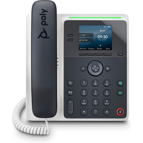 POLY Téléphone IP Edge E100 compatible PoE