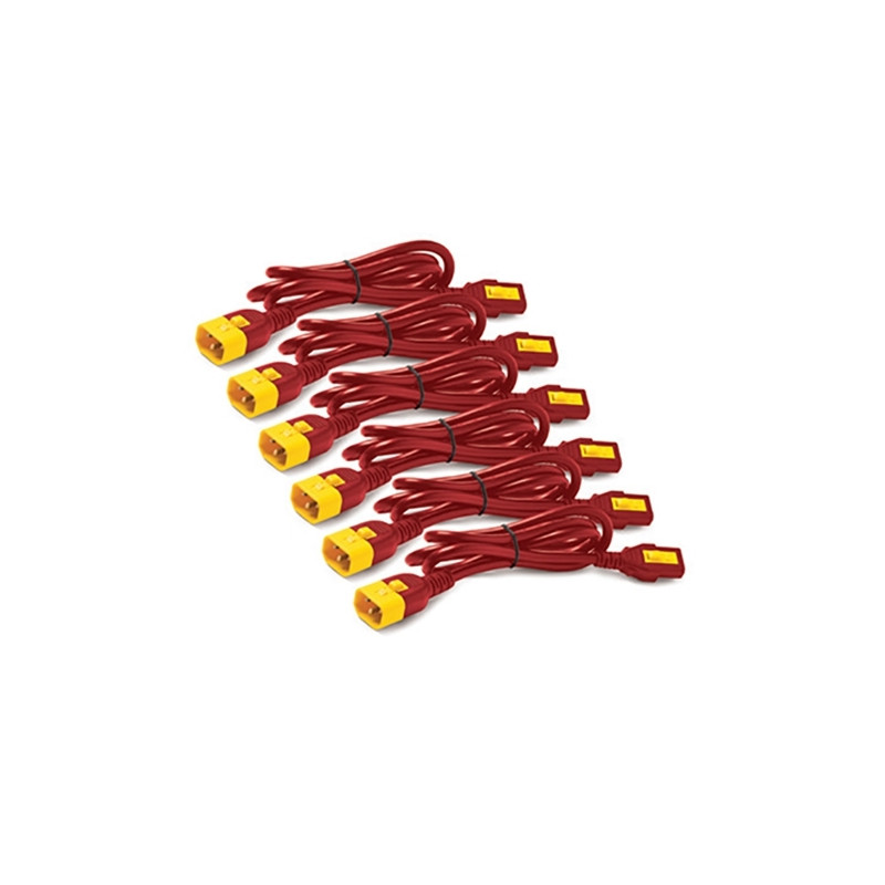 APC AP8704S-WWX340 câble électrique Rouge 1,22 m Coupleur C13 Coupleur C14