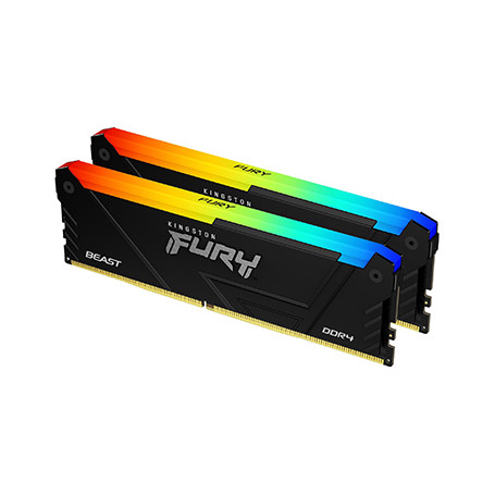 Kingston Technology FURY 64GB 3600MT/s DDR4 CL18 DIMM (Kits de 2) Beast RGB
