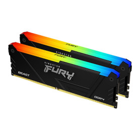 Kingston Technology FURY 64GB 3200MT/s DDR4 CL16 DIMM (Kits de 2) Beast RGB