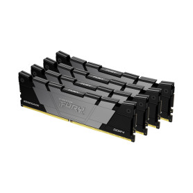 Kingston Technology FURY 32 Go 3200 MT/s DDR4 CL16 DIMM (Kits de 4) Renegade Black