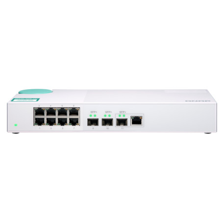 QNAP QSW-308-1C commutateur réseau Non-géré Gigabit Ethernet (10/100/1000) Blanc