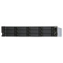 QNAP TL-R1200S-RP Boîtier de disques de stockage Boîtier disque dur/SSD Noir, Gris 2.5/3.5"