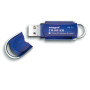 Integral 8GB Courier FIPS 197 Encrypted USB 3.0 lecteur USB flash 8 Go USB Type-A 3.2 Gen 1 (3.1 Gen 1) Bleu, Argent