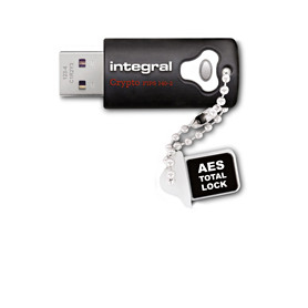 Integral INFD16GCRY3.0140-2 lecteur USB flash 16 Go USB Type-A 3.2 Gen 1 (3.1 Gen 1) Noir