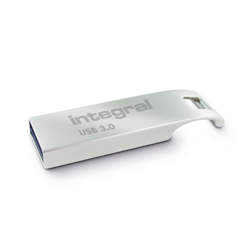 Integral 64GB USB3.0 DRIVE ARC METAL UP TO R-200 W-30 MBS lecteur USB flash 64 Go USB Type-A 3.2 Gen 1 (3.1 Gen 1) Argent