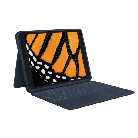 Logitech Rugged Combo 3 Touch Bleu Smart Connector QWERTY Nordique